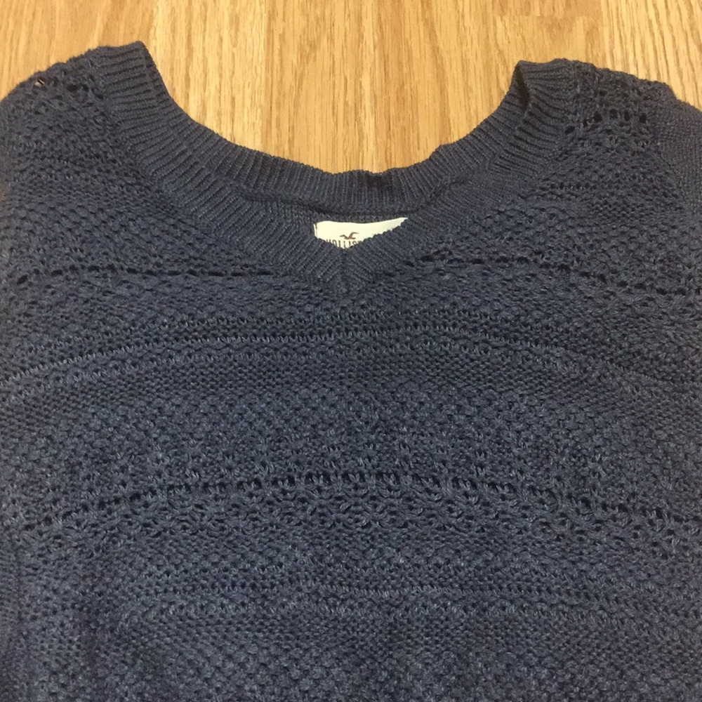 Blue Hollister Sweater